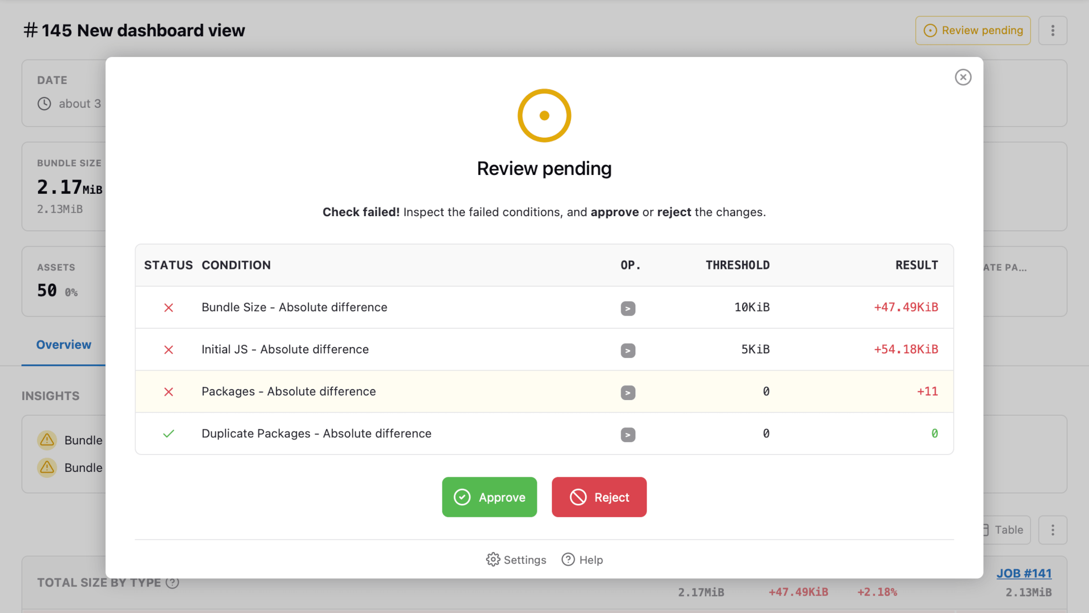 Bundle review - Rule based checks